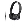 Sony mdr-zx310ap on ear headphone with mic (black)