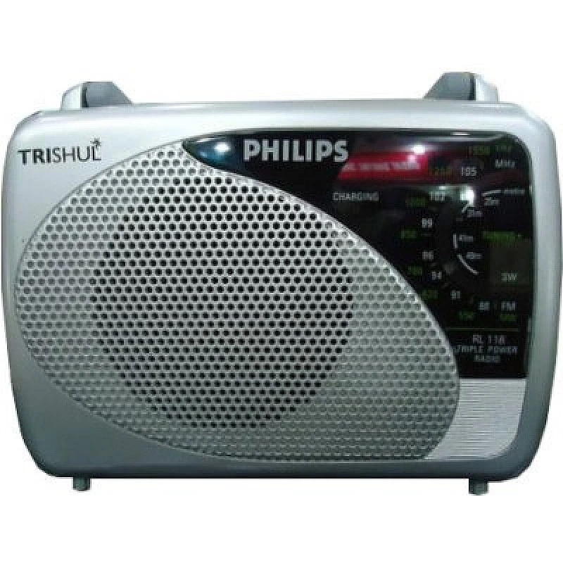 Philips Radio RL118/94 with MW/SW/FM Bands, 200mW RMS sound output, Built in rechargeable battery Philips Radio RL118/94 with MW/SW/FM Bands, 200mW RMS sound output, Built in rechargeable battery