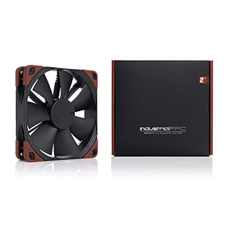 Noctua NF-F12 iPPC 3000 PWM 4-Pin Heavy Duty Cooling Fan with 3000RPM 120mm Black Noctua NF-F12 iPPC 3000 PWM 4-Pin Heavy Duty Cooling Fan with 3000RPM 120mm Black