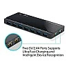 TP-Link Powered USB Hub with 7 Data Smart Charging USB 3.0 Ports, Compatible with Windows TP-Link Powered USB Hub with 7 Data Smart Charging USB 3.0 Ports, Compatible with Windows