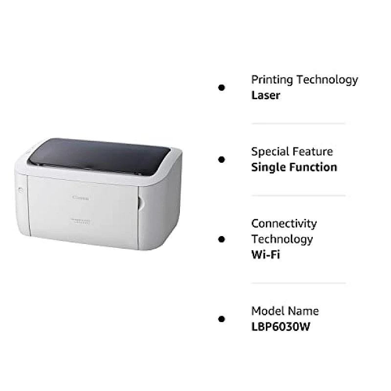 Canon imageCLASS LBP6030B Wi-Fi Mono Printer, Windows, Mac and Linux Support (Refurbished ) Canon imageCLASS LBP6030B Wi-Fi Mono Printer, Windows, Mac and Linux Support (Refurbished )