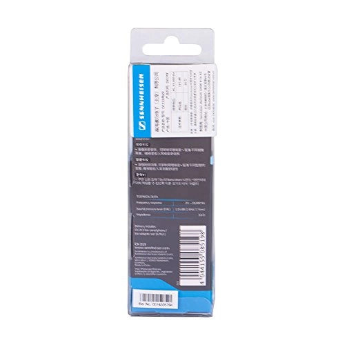Sennheiser CX213 Wired in Ear Earphone Without Mic Black Sennheiser CX213 Wired in Ear Earphone Without Mic Black