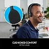 Logitech H111 Wired On Ear Headphones With Mic Black- Logitech H111 Wired On Ear Headphones With Mic Black-