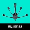 Logitech H111 Wired On Ear Headphones With Mic Black- Logitech H111 Wired On Ear Headphones With Mic Black-