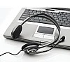 Logitech H111 Wired On Ear Headphones With Mic Black- Logitech H111 Wired On Ear Headphones With Mic Black-