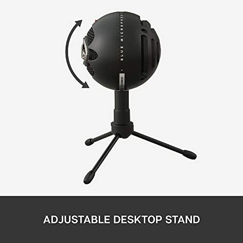 Blue Microphones Snowball iCE Plug n Play USB Microphone for Recording, Streaming, Podcasting, Gaming on PC and Mac black Blue Microphones Snowball iCE Plug n Play USB Microphone for Recording, Streaming, Podcasting, Gaming on PC and Mac black