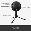 Blue Microphones Snowball iCE Plug n Play USB Microphone for Recording, Streaming, Podcasting, Gaming on PC and Mac black Blue Microphones Snowball iCE Plug n Play USB Microphone for Recording, Streaming, Podcasting, Gaming on PC and Mac black