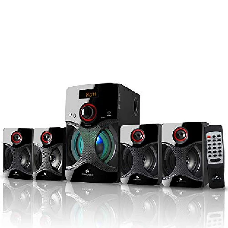 Zebronics BT4440RUCF 4.1 Channel Multimedia Speakers Zebronics BT4440RUCF 4.1 Channel Multimedia Speakers