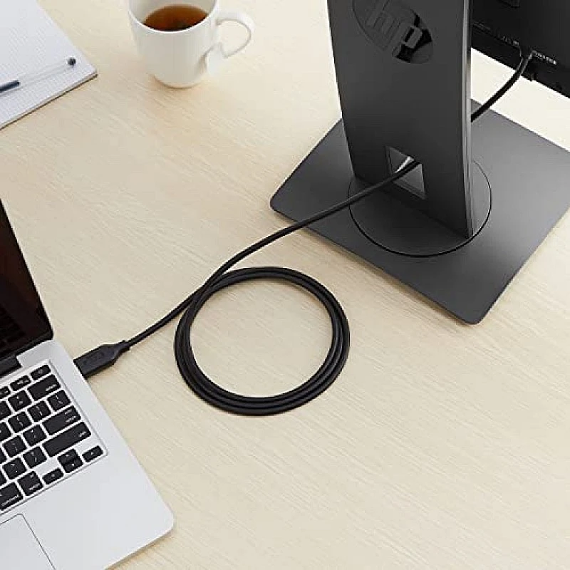 Amazon Basics 6-Ft DisplayPort to HDMI Cable (Black) Amazon Basics 6-Ft DisplayPort to HDMI Cable (Black)