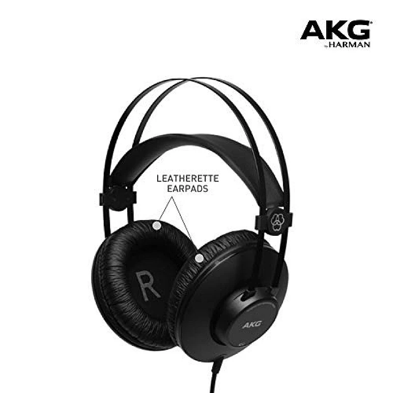 AKG K52 Closed-Back Headphone (Black) AKG K52 Closed-Back Headphone (Black)