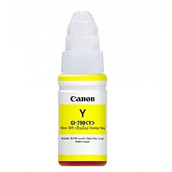 Canon PIXMA GI790 Yellow Ink Bottle for G1010, G2000, G2012, G3000, G3010, G3012, G4010