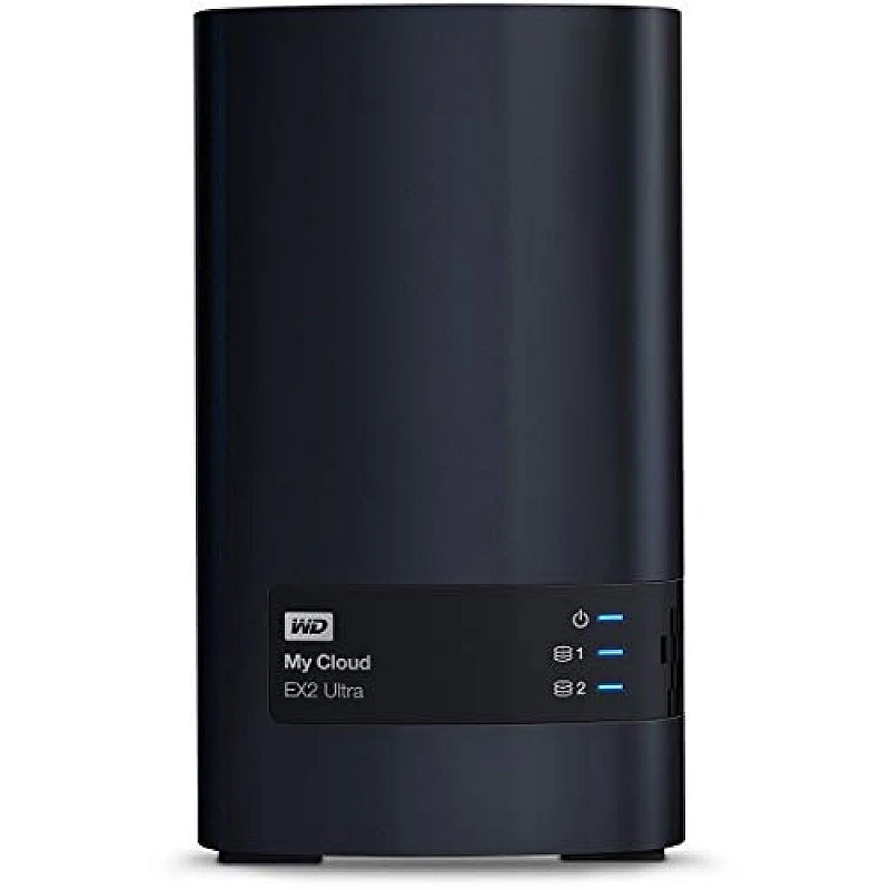 Western Digital My Cloud EX Ultra 2-Bay Diskless Network Attached Storage 3.0 USB Black Western Digital Western Digital My Cloud EX Ultra 2-Bay Diskless Network Attached Storage 3.0 USB Black Western Digital