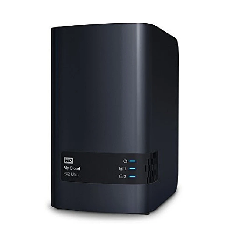 Western Digital My Cloud EX Ultra 2-Bay Diskless Network Attached Storage 3.0 USB Black Western Digital Western Digital My Cloud EX Ultra 2-Bay Diskless Network Attached Storage 3.0 USB Black Western Digital
