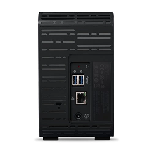 Western Digital My Cloud EX Ultra 2-Bay Diskless Network Attached Storage 3.0 USB Black Western Digital
