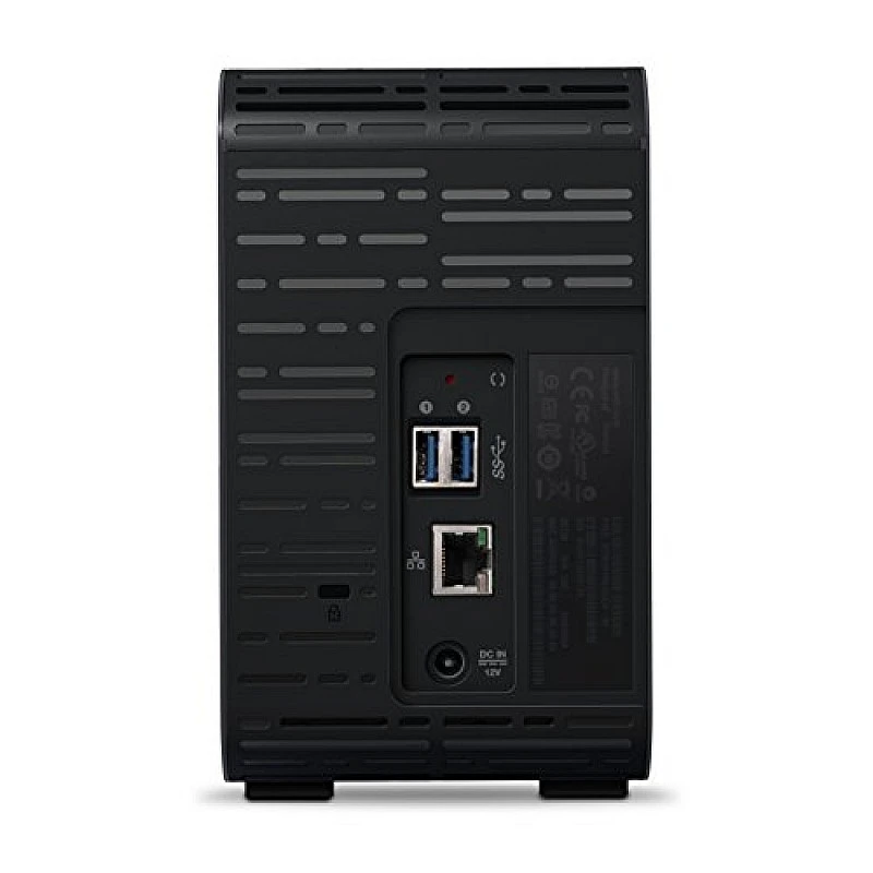 Western Digital My Cloud EX Ultra 2-Bay Diskless Network Attached Storage 3.0 USB Black Western Digital Western Digital My Cloud EX Ultra 2-Bay Diskless Network Attached Storage 3.0 USB Black Western Digital