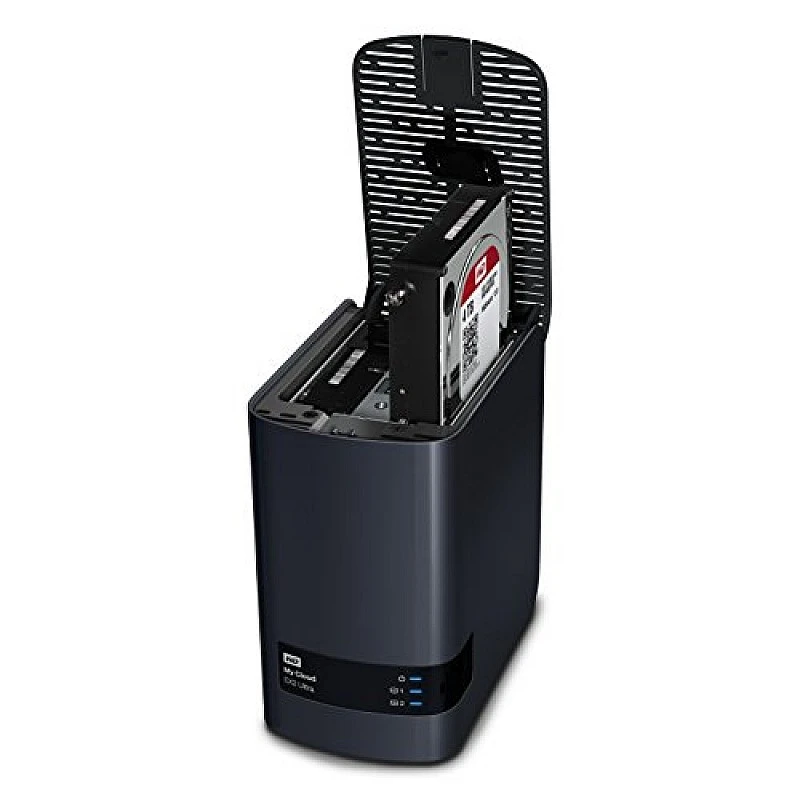 Western Digital My Cloud EX Ultra 2-Bay Diskless Network Attached Storage 3.0 USB Black Western Digital Western Digital My Cloud EX Ultra 2-Bay Diskless Network Attached Storage 3.0 USB Black Western Digital