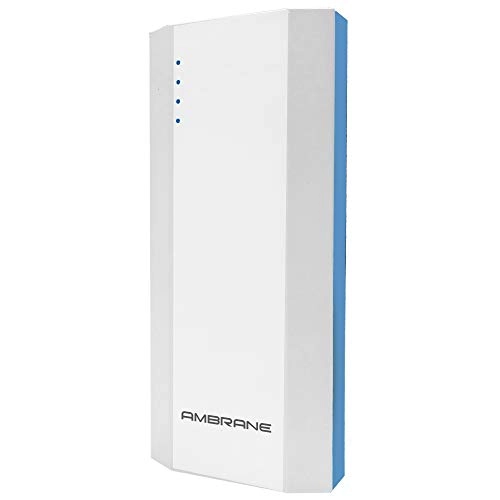 Ambrane 10000 mAh Power Bank P-1111 White-Blue