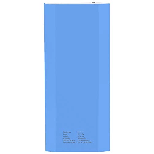 Ambrane 10000 mAh Power Bank P-1111 White-Blue