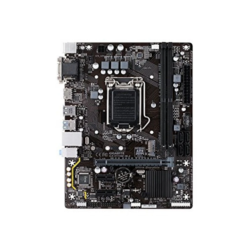 Gigabyte GA-H110M-H M-ATX Motherboard with Realtek GbE LAN, 6th and 7th Gen Intel Processor Support Gigabyte GA-H110M-H M-ATX Motherboard with Realtek GbE LAN, 6th and 7th Gen Intel Processor Support