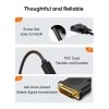 CableCreation DVI to HDMI Cable 0.5ft, Short Bi-Directional HDMI Female to DVI-D(24+1) Male Adapter CableCreation DVI to HDMI Cable 0.5ft, Short Bi-Directional HDMI Female to DVI-D(24+1) Male Adapter