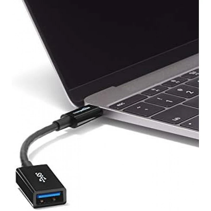 Amazon Basics USB-C to USB-A 3.1 Gen1 Female Adapter Cable Converter, 5Gbps High-Speed, USB-IF Certified, for Laptops, Tablets,Black Amazon Basics USB-C to USB-A 3.1 Gen1 Female Adapter Cable Converter, 5Gbps High-Speed, USB-IF Certified, for Laptops, Tablets,Black