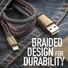 boAt Extra Tough USB A to Lightning Cable, Apple MFI Approved For Apple iPhone/iPod, 1 Meter (3.3 Feet) –(Denim) boAt Extra Tough USB A to Lightning Cable, Apple MFI Approved For Apple iPhone/iPod, 1 Meter (3.3 Feet) –(Denim)