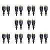 C&E CNE623085 (8 Feet/2.4 Meters) High Speed HDMI Cable Male to Male with Ethernet and Audio Return (10 Pack) (Black)