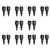 C&E CNE623085 (8 Feet/2.4 Meters) High Speed HDMI Cable Male to Male with Ethernet and Audio Return (10 Pack) (Black)
