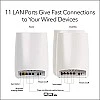 Netgear Orbi High Performance AC3000 Tri-Band Whole Home Mesh WiFi System with 3Gbps Speed (RBK50, 1 Router & 1 Satellite Covers Upto 5000 sqft) Netgear Orbi High Performance AC3000 Tri-Band Whole Home Mesh WiFi System with 3Gbps Speed (RBK50, 1 Router & 1 Satellite Covers Upto 5000 sqft)