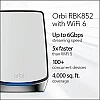 Netgear Orbi High Performance AC3000 Tri-Band Whole Home Mesh WiFi System with 3Gbps Speed (RBK50, 1 Router & 1 Satellite Covers Upto 5000 sqft) Netgear Orbi High Performance AC3000 Tri-Band Whole Home Mesh WiFi System with 3Gbps Speed (RBK50, 1 Router & 1 Satellite Covers Upto 5000 sqft)