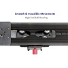 Shootvilla Star Linear Slider 2 ft with Roller Ball Bearing Technology for DSLR Nikon Canon panasonic