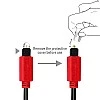 Honeywell Digital Optical TosLink Cable- 2Meters Honeywell Digital Optical TosLink Cable- 2Meters
