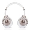 Motorola Pulse Max Over Ear Wired Headphones with Alexa (White)