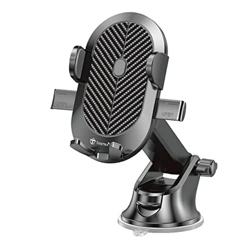 AIRTREE Twist Universal Car Mobile Holder for Dashboard 360 with One Touch Technology - Expandable Black… AIRTREE Twist Universal Car Mobile Holder for Dashboard 360 with One Touch Technology - Expandable Black…