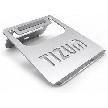 Tizum Laptop Stand, Portable-Folding, Anodised Aluminium with Steady Ergonomics Designed  