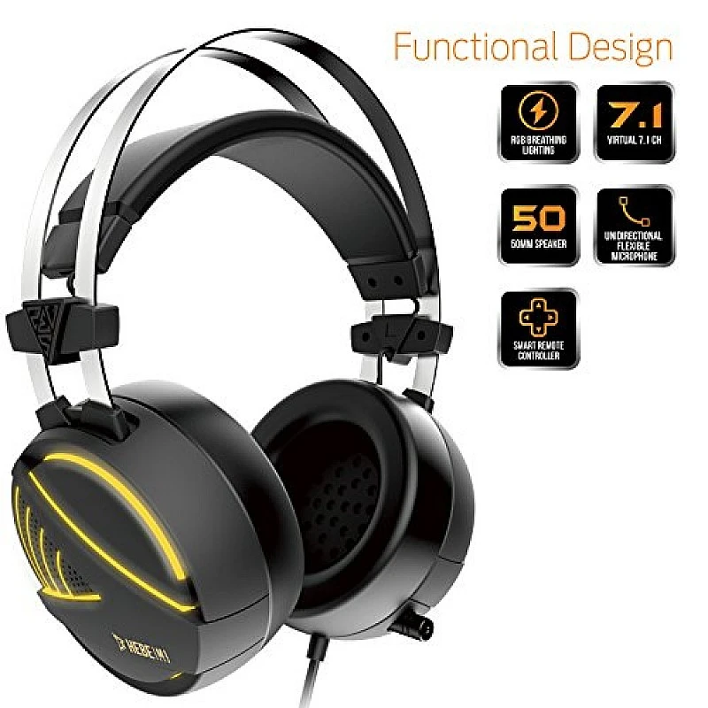 GAMDIAS Hebe M1 RGB 7.1 Virtual Surround Sound Gaming Headset GAMDIAS Hebe M1 RGB 7.1 Virtual Surround Sound Gaming Headset