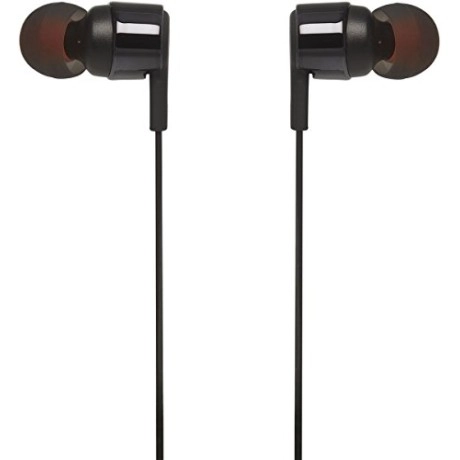 JBL T210 Pure Bass Premium Aluminum Build in-Ear Headphones with Mic & Tangle Free Cable (Black) JBL T210 Pure Bass Premium Aluminum Build in-Ear Headphones with Mic & Tangle Free Cable (Black)