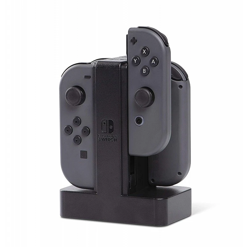 PowerA Joy-Con Charging Dock For Nintendo Switch, Black (Officially Licensed), USB PowerA Joy-Con Charging Dock For Nintendo Switch, Black (Officially Licensed), USB