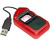 SAFRON MORPHO MSO 1300 E2 Fingerprint Scanner with USB Support (3x1.5-Inches, Red and Black)- SAFRON MORPHO MSO 1300 E2 Fingerprint Scanner with USB Support (3x1.5-Inches, Red and Black)-