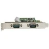 StarTech.com PCI Express Serial Card – 2 Port – Dual Channel 16C1050 UART – Serial Expansion Card StarTech.com PCI Express Serial Card – 2 Port – Dual Channel 16C1050 UART – Serial Expansion Card