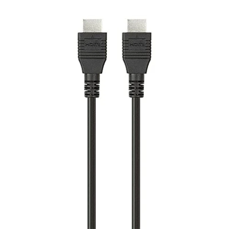 Belkin 1 Meter (3.3 Feet) High-Speed Nickel-Plated HDMI Cable, Supports 3D, 4K, 1080p, Audio Return and Ethernet for TV - Black Belkin 1 Meter (3.3 Feet) High-Speed Nickel-Plated HDMI Cable, Supports 3D, 4K, 1080p, Audio Return and Ethernet for TV - Black
