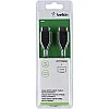 Belkin 1 Meter (3.3 Feet) High-Speed Nickel-Plated HDMI Cable, Supports 3D, 4K, 1080p, Audio Return and Ethernet for TV - Black Belkin 1 Meter (3.3 Feet) High-Speed Nickel-Plated HDMI Cable, Supports 3D, 4K, 1080p, Audio Return and Ethernet for TV - Black