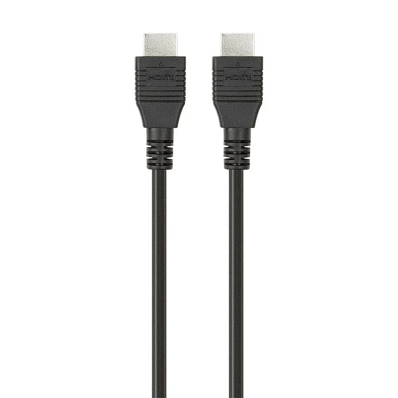Belkin 1 Meter (3.3 Feet) High-Speed Nickel-Plated HDMI Cable, Supports 3D, 4K, 1080p, Audio Return and Ethernet for TV - Black Belkin 1 Meter (3.3 Feet) High-Speed Nickel-Plated HDMI Cable, Supports 3D, 4K, 1080p, Audio Return and Ethernet for TV - Black