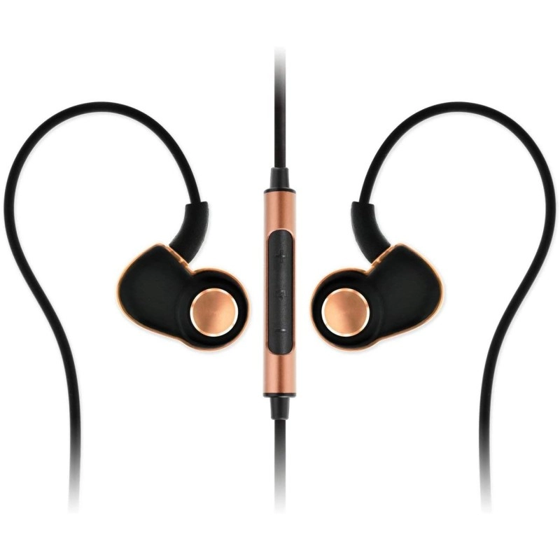 SoundMAGIC PL30+C in Ear Headphones with Mic (Black+Gold) 