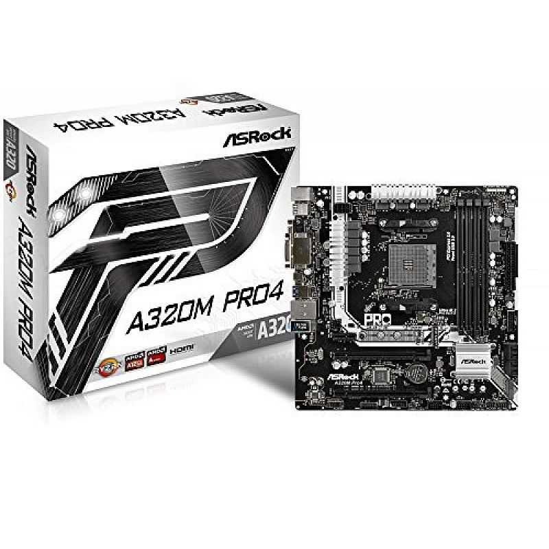 ASRock A320M-HDV R4.0 BIOS Updated for Ryzen 3rd Gen Processors with 4 SATA3 ASRock A320M-HDV R4.0 BIOS Updated for Ryzen 3rd Gen Processors with 4 SATA3