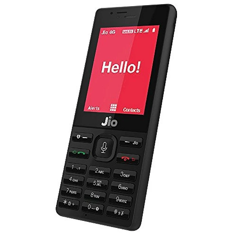 Jio Phone (Black)-Refurbished