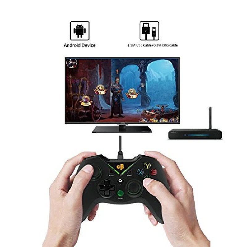 Cosmic Byte C1070T Interstellar Wired Gamepad for PC PS3 Android support for Windows Cosmic Byte C1070T Interstellar Wired Gamepad for PC PS3 Android support for Windows