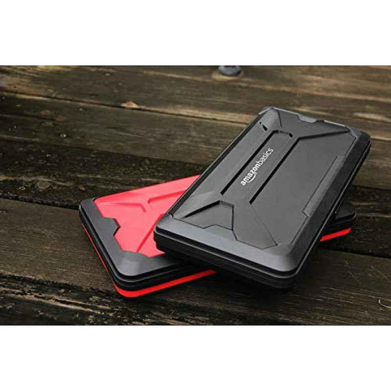AmazonBasics Vault Case for Nintendo Switch, Red AmazonBasics Vault Case for Nintendo Switch, Red