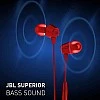 JBL T50HI in-Ear Wired Headphone with Noise Isolation Mic (Red) JBL T50HI in-Ear Wired Headphone with Noise Isolation Mic (Red)