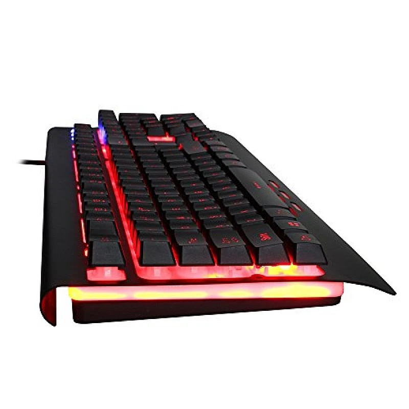 Redgear Blaze Semi-Mechanical wired Gaming keyboard with 3 colour backlit Refurbished Redgear Blaze Semi-Mechanical wired Gaming keyboard with 3 colour backlit Refurbished